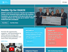 Tablet Screenshot of dasch.mb.ca